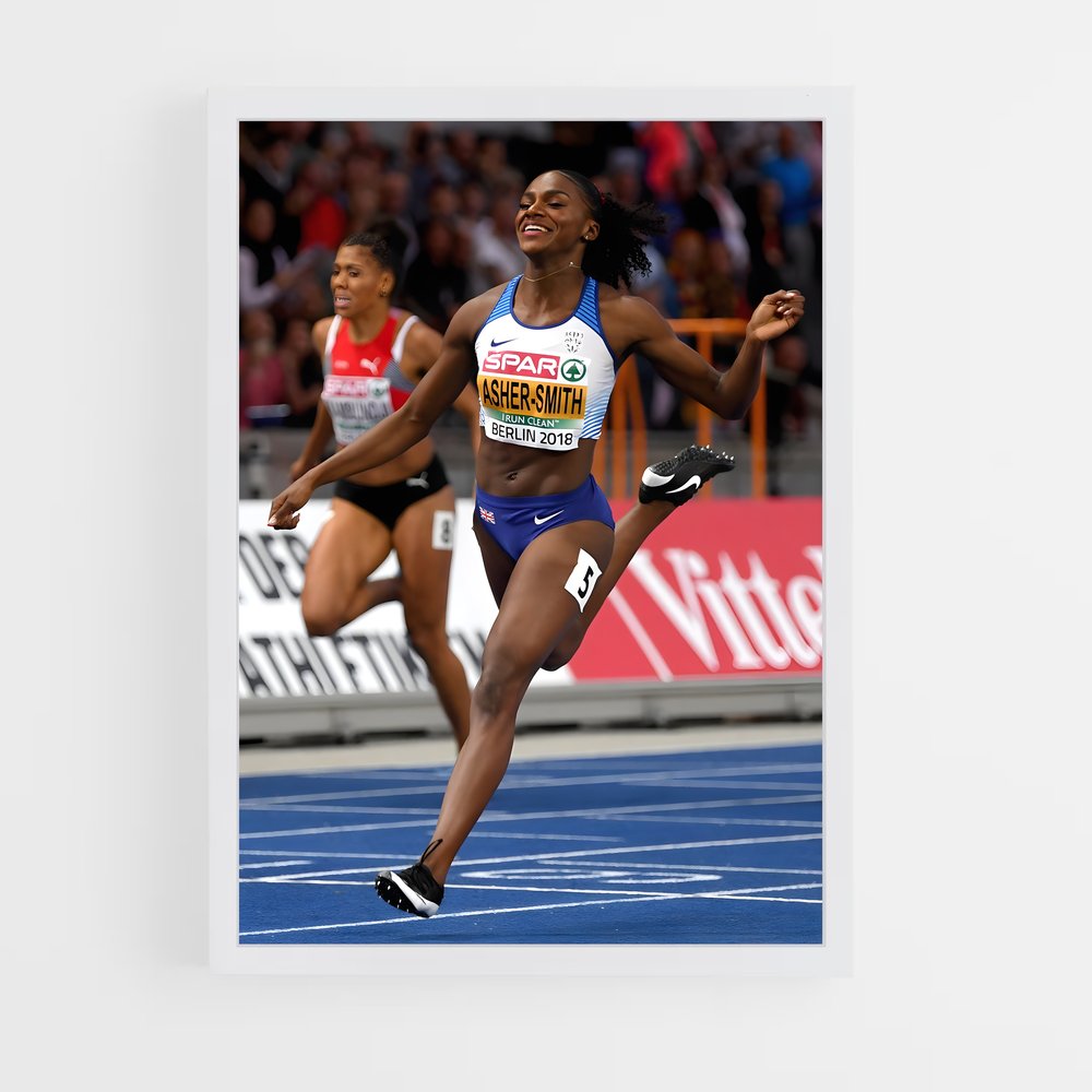 Poster Dina plein – affiche Athlétisme (vue 3)